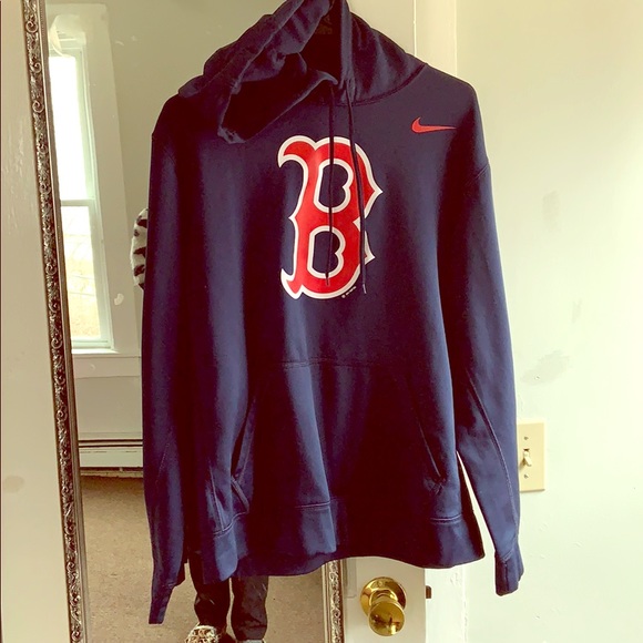 Nike Tops - 🅱️⚾️Nike Therma-Fit Boston Red Sox Hoodie